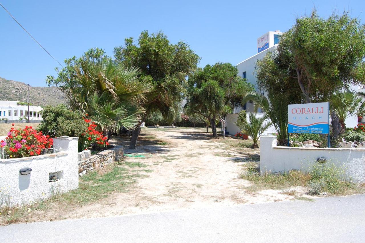 Coralli Beach Apartments Mikri Vigla Luaran gambar